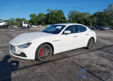 2014 Maserati Ghibli S Q4 z USA, uszkodzony, nr VIN ZAM57RTA8E1109832